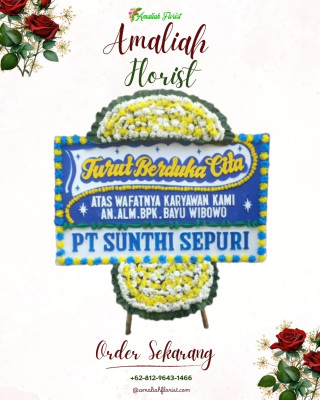 Papan Bunga Duka di Bonipoi