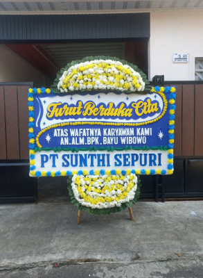 Papan Bunga Duka di Bonipoi