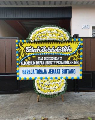 Papan Bunga Duka di Bonipoi